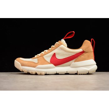 Tom Sachs x NikeCraft Mars Yard 2.0 Natural Sport Red-Maple AA2261-100 Shoes